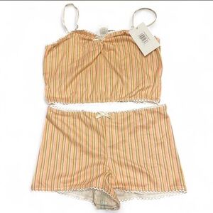 Dippin Daisy’s Striped Women's Pajama Set